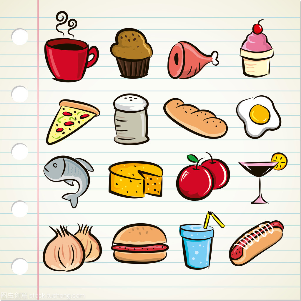 食品與飲品 簡(jiǎn)明圖標(biāo)集設(shè)計(jì)指南